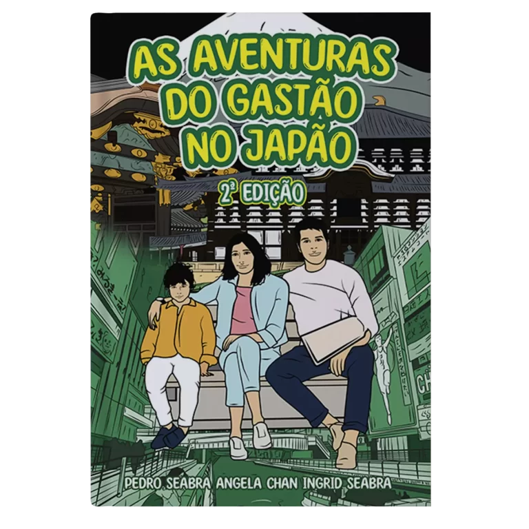 As Aventuras Do Gastão No Japão 2a Edição Portuguese Edition 9781954145726 9781954145740 - Ingrid Seabra